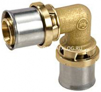 Отвод 90° Giacomini RM122 - 32x3.0 (прессовой, для металлопластиковых труб)
