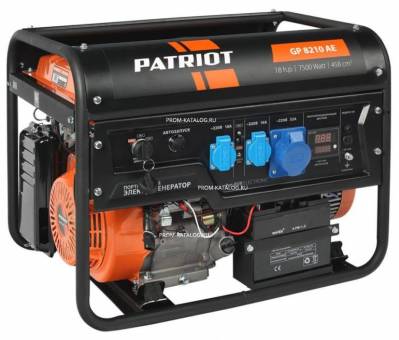 Бензиновый генератор PATRIOT GP 8210AE 