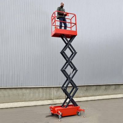 Ножничный подъемник QX-030-039 OXLIFT 3900 мм 300 кг 